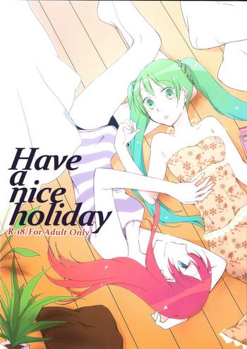 Amazing Have a nice holiday- Vocaloid hentai Massage Parlor