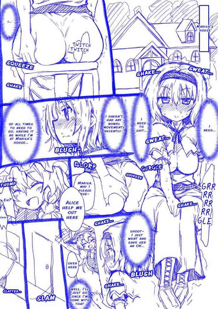 Porn Alice and Marisa's Smelly Kiss- Touhou project hentai Ropes & Ties
