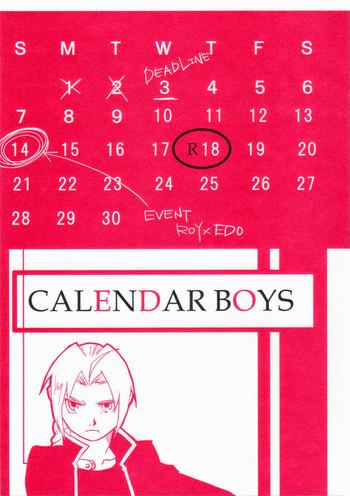 Groping Calendar Boys- Fullmetal alchemist hentai Beautiful Girl