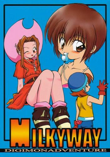 Older MILKYWAY- Digimon adventure hentai Cuminmouth